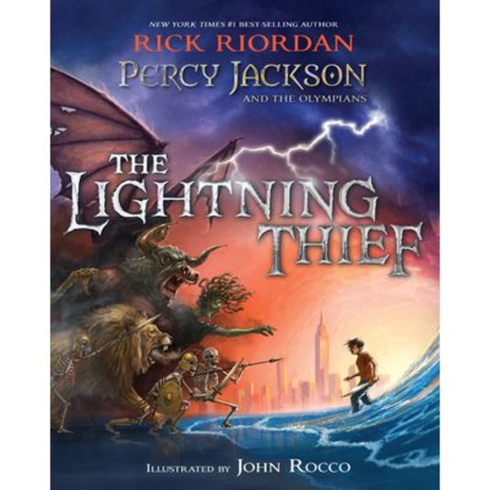 Percy Jackson and the Olympians the Lightning Thief -- Rick Riordan